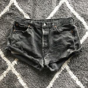 Classic Levi's 501 Denim Shorts
